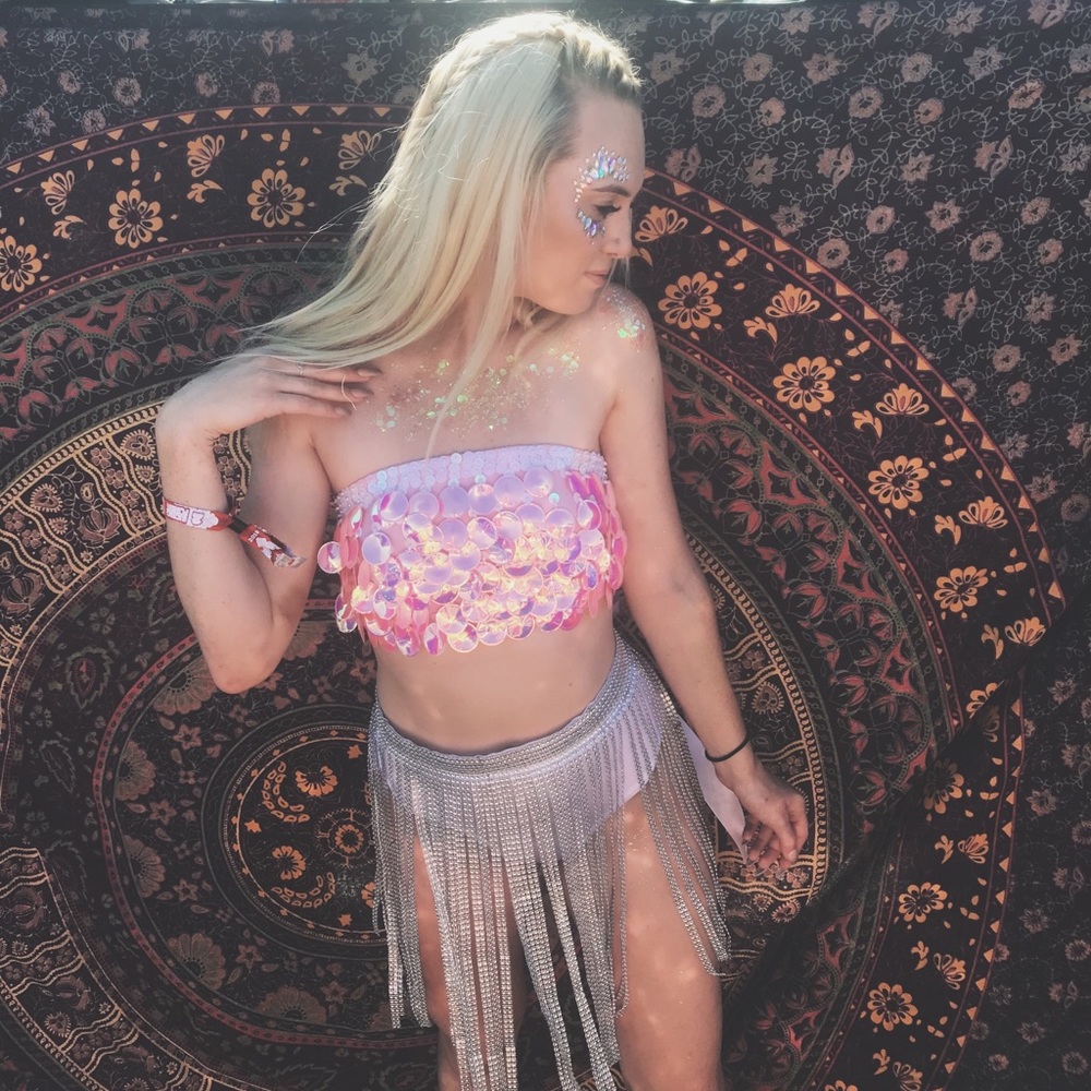 Magical Wonderland Pink Interstellar Boobtube